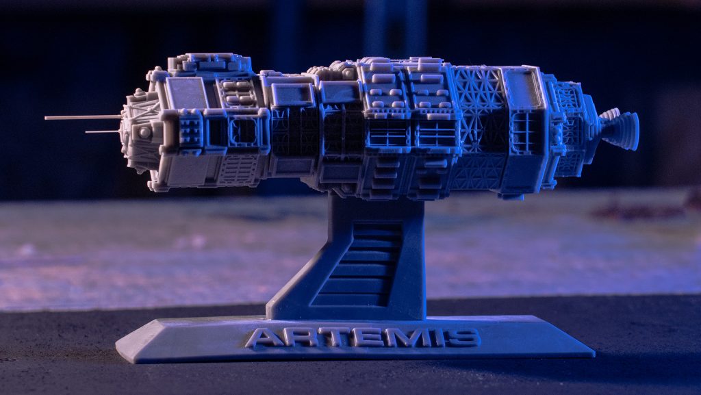 3D Model of The Artemis from The Expanse: A Telltale Series